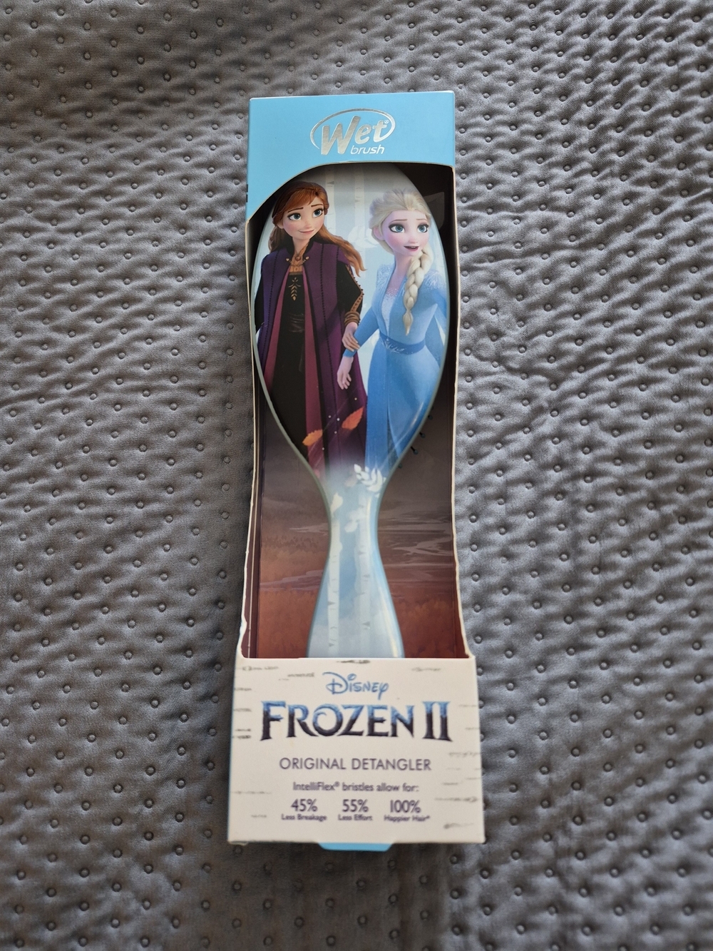 NIB Wet Brush Disney Frozen II Sisters Guiding Spirit Anna & Elsa - Blue